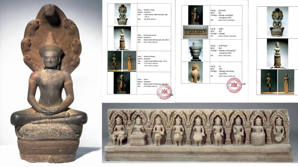 Cambodia has welcomed the return of 13 Khmer masterpieces