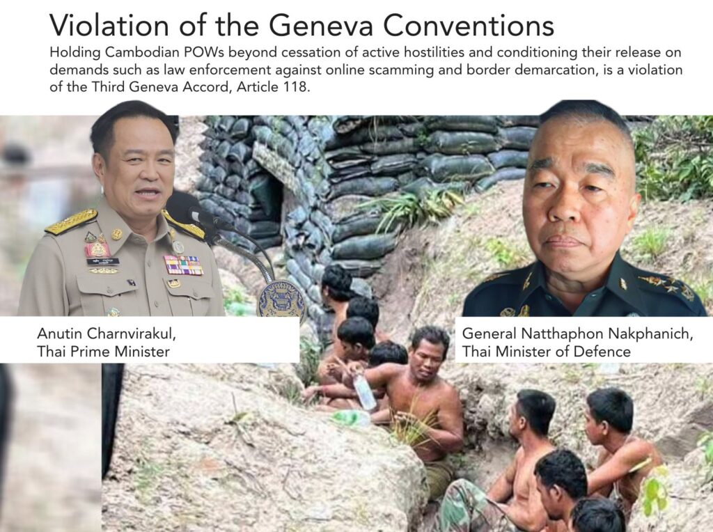 Thailand detains 18 Cambodian soldiers illegally