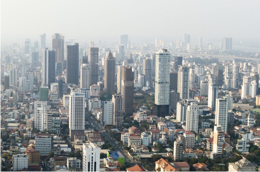 Cambodian Building overview