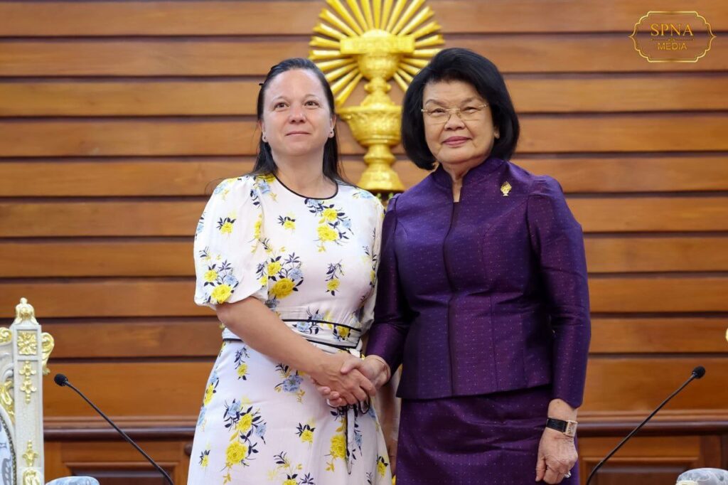Markéta Kolc Hájková and Khuon Sudary