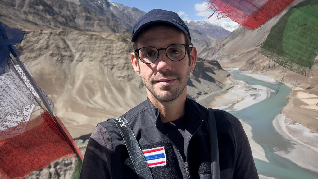 French reporter Matt Hunt