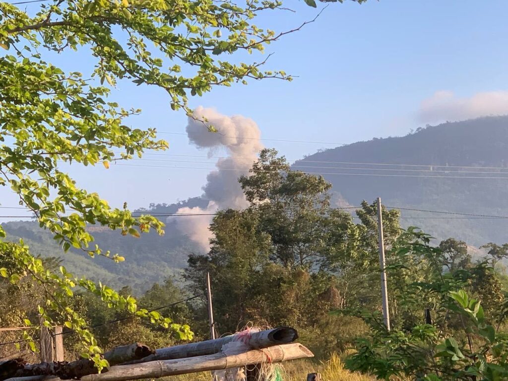 Thai forces assault on Cambodia