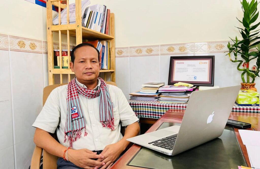 Pav Sina, president of the Collective Union of Movement of Workers
