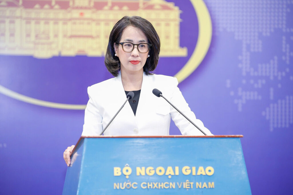 Foreign Ministry Spokesperson Pham Thu Hang 